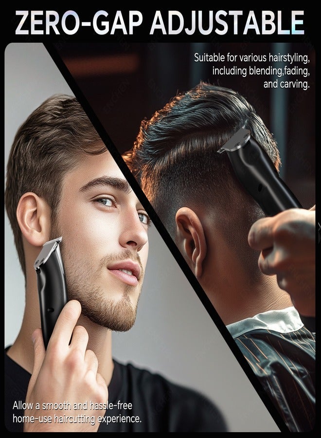 ENCHEN Hummingbird Professional Hair Clipper – High Power 10W, Stainless Steel T-Blade, 120-Min Runtime, UBS-B Charging, Ultra-Low Noise, Intelligent Anti-Clip System, Plug & Trim – Black - Image 3